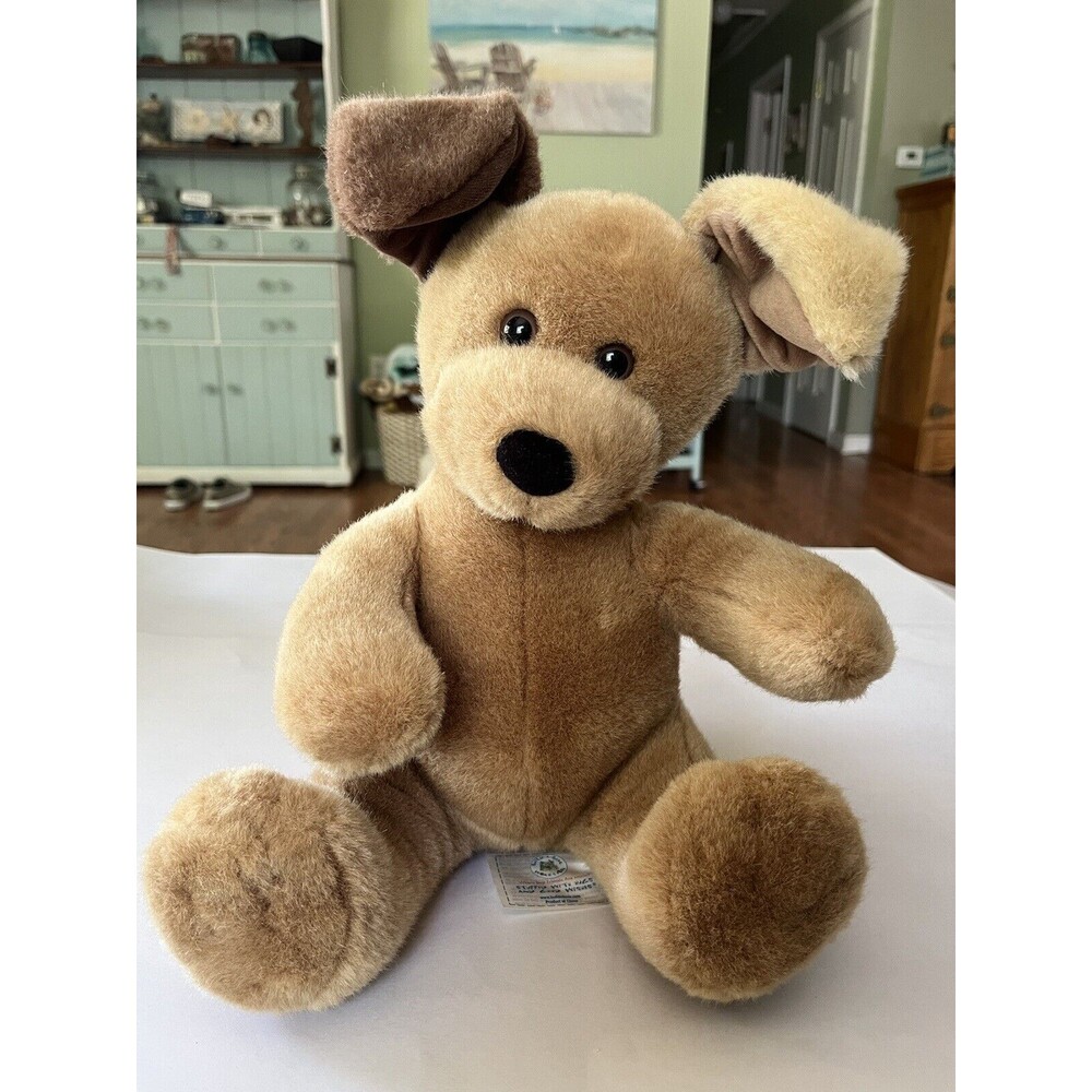 Build a Bear Workshop Retired Brown Sugar Plush Stuffed Puppy Dog 11" Tall